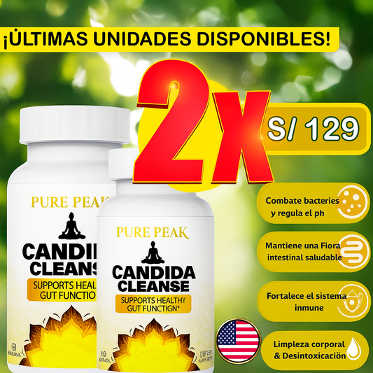 “Recupera tu energía y equilibrio intestinal con Candida Cleanse”