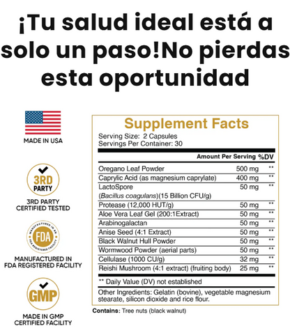 “Recupera tu energía y equilibrio intestinal con Candida Cleanse”