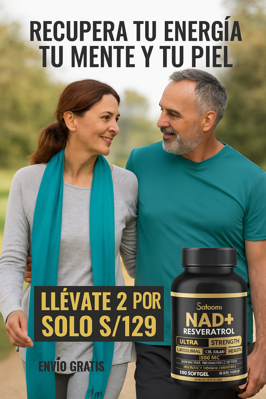 💪 Llévate 2 NAD por solo S/129 — ¡OFERTA POR TIEMPO LIMITADO!