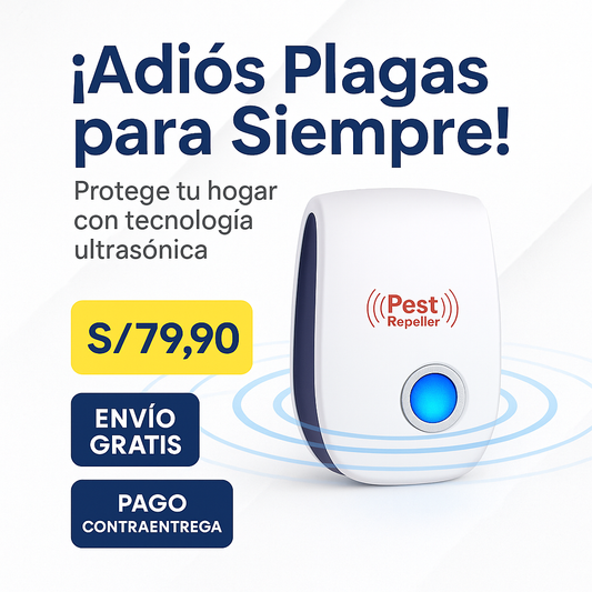 "Protege tu Hogar con Tecnología Ultrasónica – Adiós Plagas para Siempre"
